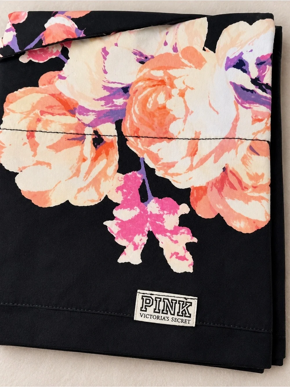 Victoria’s Secret PINK Queen Floral Sheet Set 100% Cotton Discontinued Rare